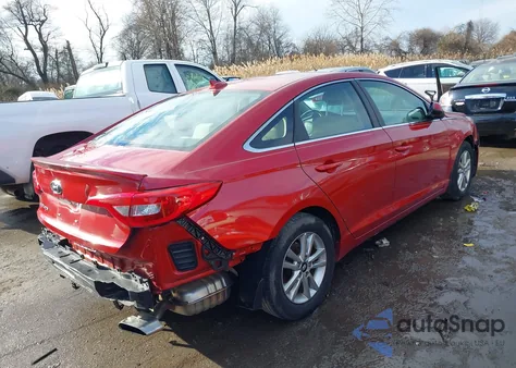 2017 Hyundai Sonata Se from USA, damaged, VIN 5NPE24AF3HH512473